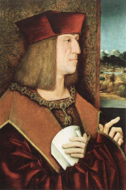 bernhard strigel portrait of emperor maximilian china oil painting image